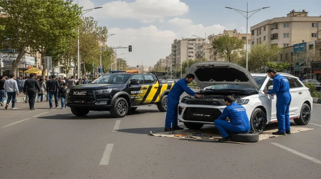 امداد خودرو کی ام سی 11 امداد خودرو کی ام سی A5