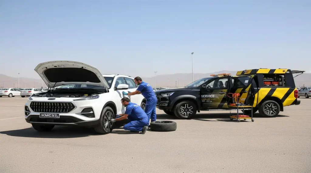 امداد خودرو کی ام سی 8 امداد خودرو کی ام سی K7