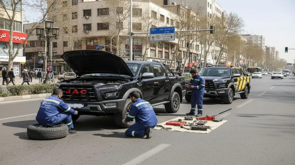 امداد خودرو کی ام سی 9 امداد خودرو کی ام سی T9